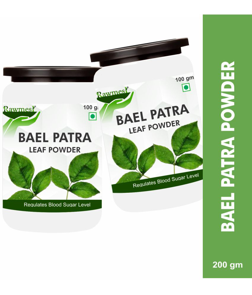     			rawmest Bael Patra Leaves For Blood Purifier Powder 200 gm Pack Of 2