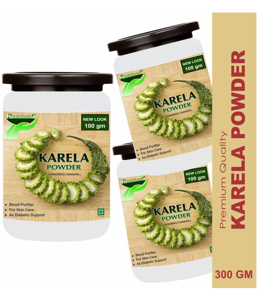     			rawmest Karela ( Bitter Gourd ) For Skin Powder 300 gm Pack of 3