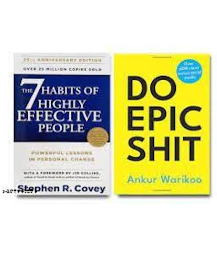     			7 Habits of Highly Successful People + Do Epic Shit (2 Books Combo