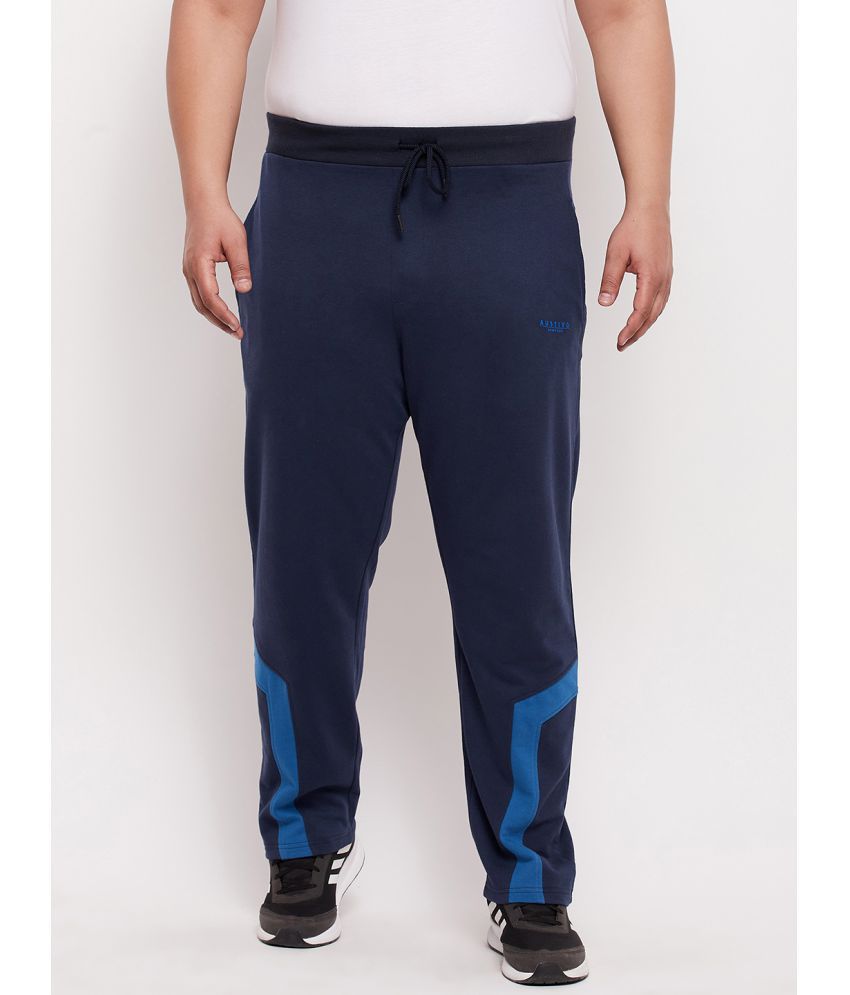     			AUSTIVO - Navy Cotton Blend Men's Trackpants ( Pack of 1 )