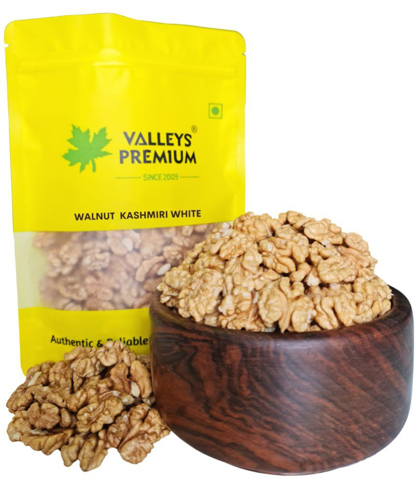     			Valleys Premium Kashmiri White Walnut Kernels Pack 400 Grams (AKHROT GIRI)