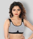 Dermawear - Multi Color Poly Cotton Lightly Padded Women's Sports Bra ( )