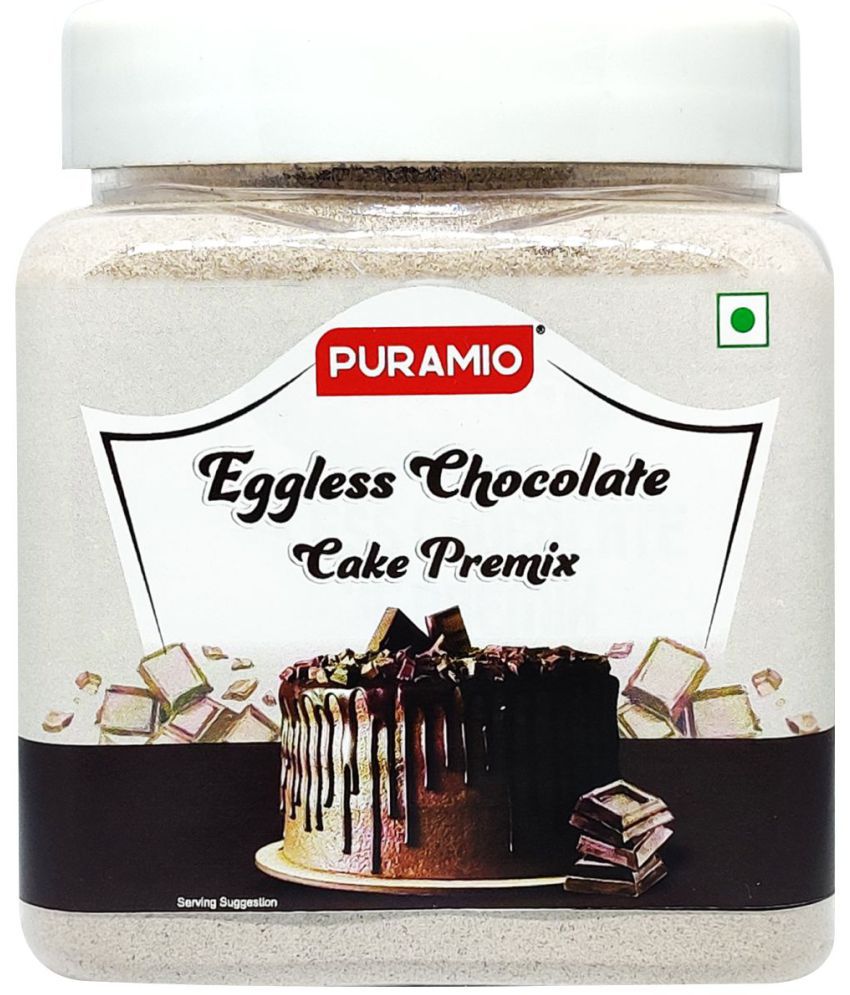 PURAMIO EGGLESS Chocolate Cake Premix, 350 g