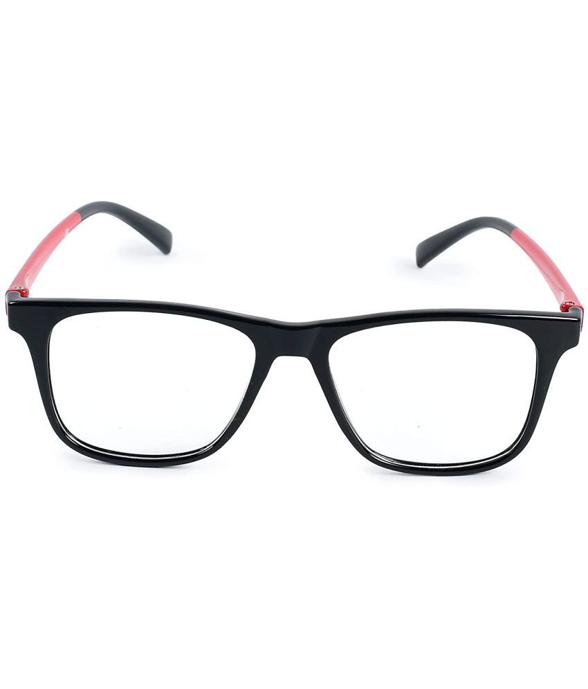     			SAN EYEWEAR - Red Rectangular Eyeglass Frame ( Pack of 1 )