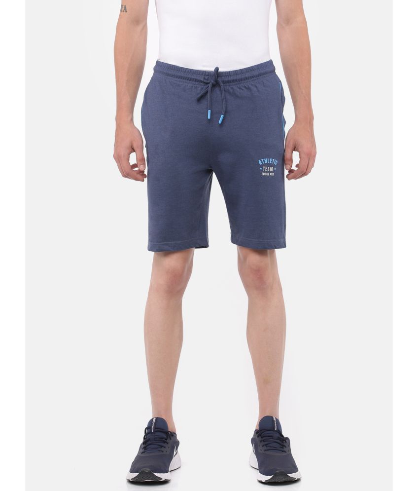     			Force NXT - Blue Cotton Men's Shorts ( Pack of 1 )