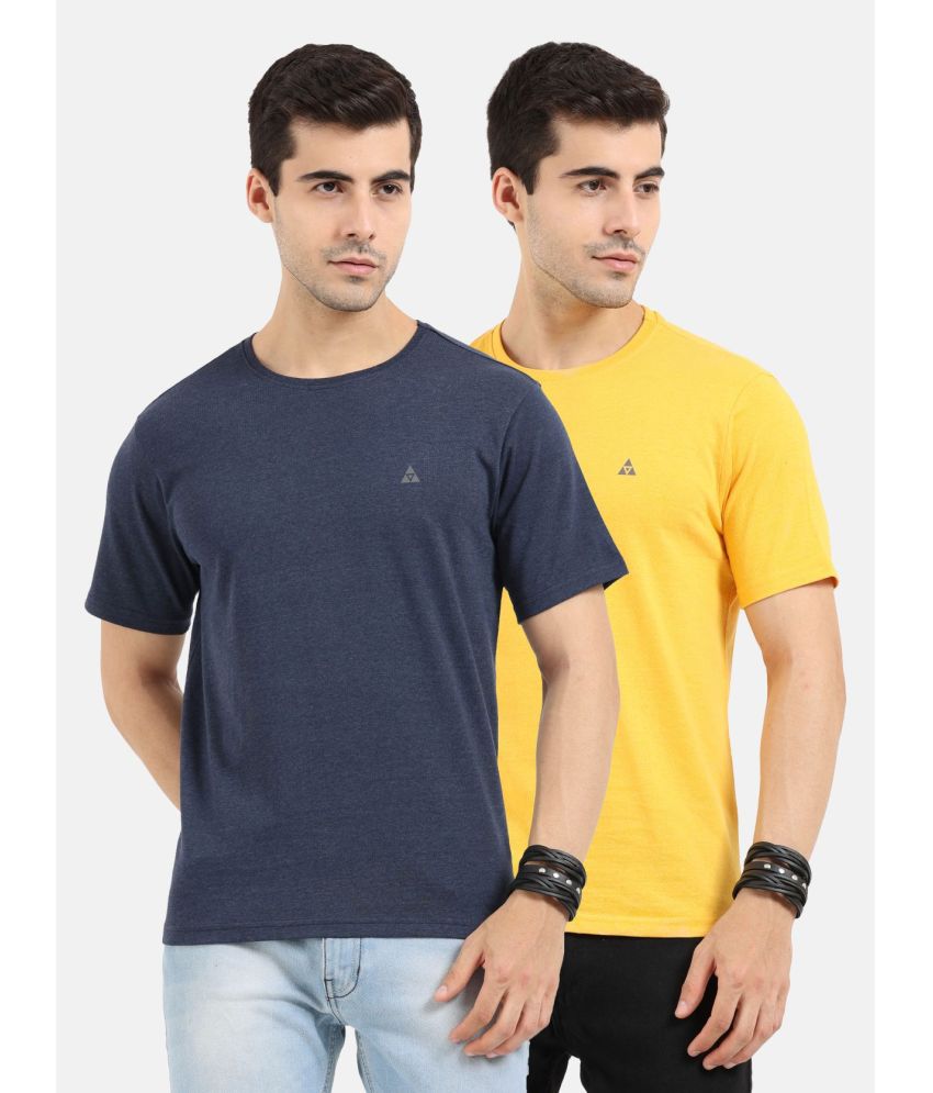     			Ardeur - Multi Cotton Regular Fit Men's T-Shirt ( Pack of 2 )