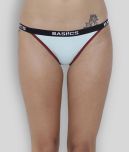 BASIICS By La Intimo Cotton Solid Women's Briefs ( Green )