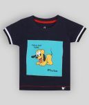 Bodycare Infant Boy Navy Mickey & Friends Printed T-Shirts