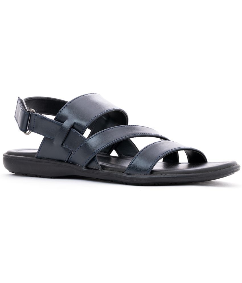     			KHADIM - Navy Men's Sandals