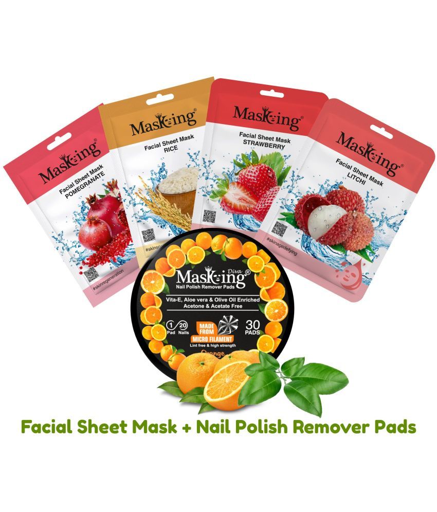     			Masking - Natural Glow Facial Kit For All Skin Type ( Pack of 5 )