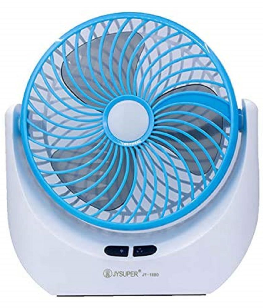     			VVORAA Powerful Rechargeable Table Fan with LED Light, Table Fan for Home, Table Fans, Table Fan for Office Desk, Table Fan High Speed, Table Fan For Kitchen (1880) - Multicolor, Pack of 1 Fan.