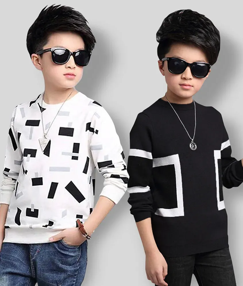 Force Multicolor Cotton Boy s T Shirt Pack of 2