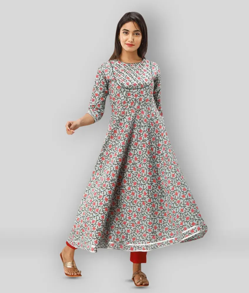 Snapdeal clearance anarkali kurtis