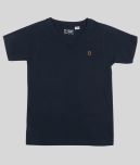 Urbano Juniors Pack of 1 Boys Cotton T-Shirt ( Navy Blue )