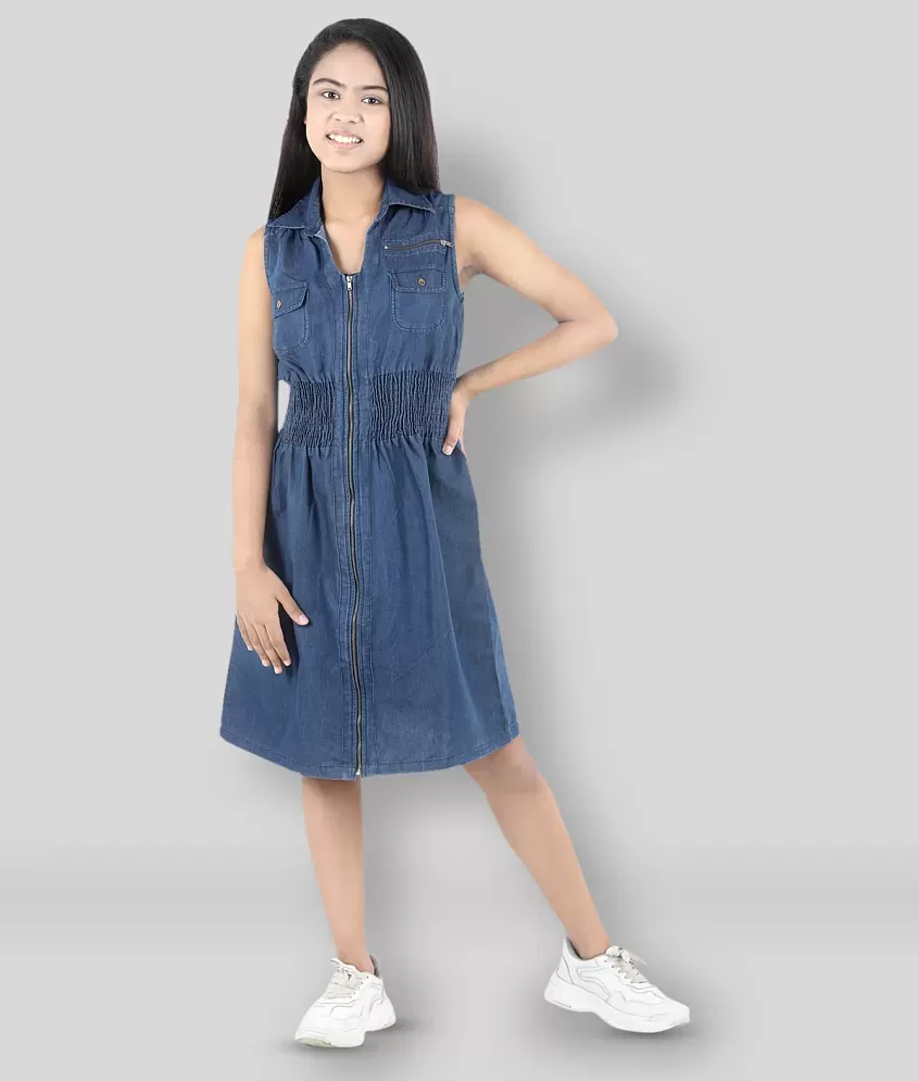StyleStone - Navy Blue Denim Women's Bodycon Dress ( Pack of 1 ) - Buy  StyleStone - Navy Blue Denim Women's Bodycon Dress ( Pack of 1 ) Online at  Best Prices in India on Snapdeal