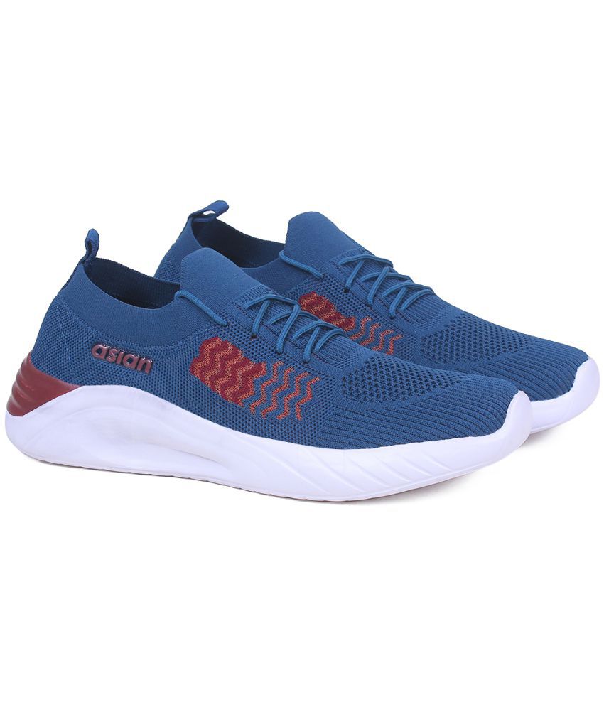     			ASIAN - HATTRICK-26 Maroon Men's Sports Running Shoes