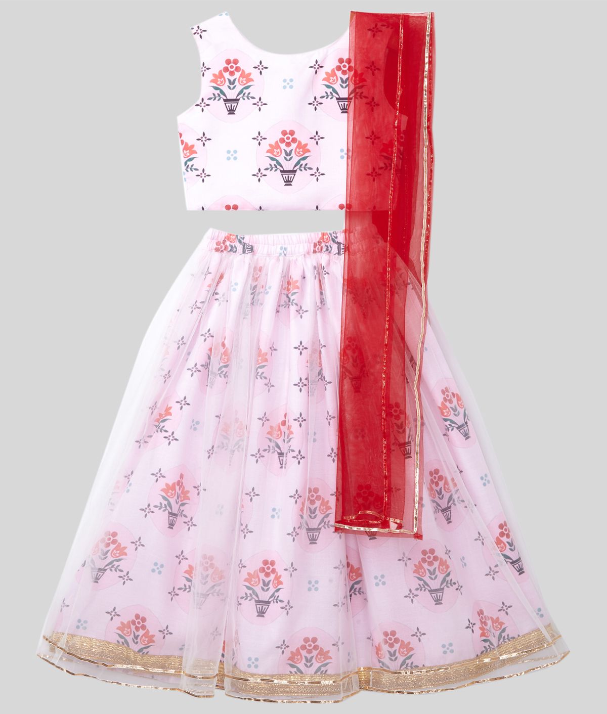     			K&U Lehenga Choli for Girls