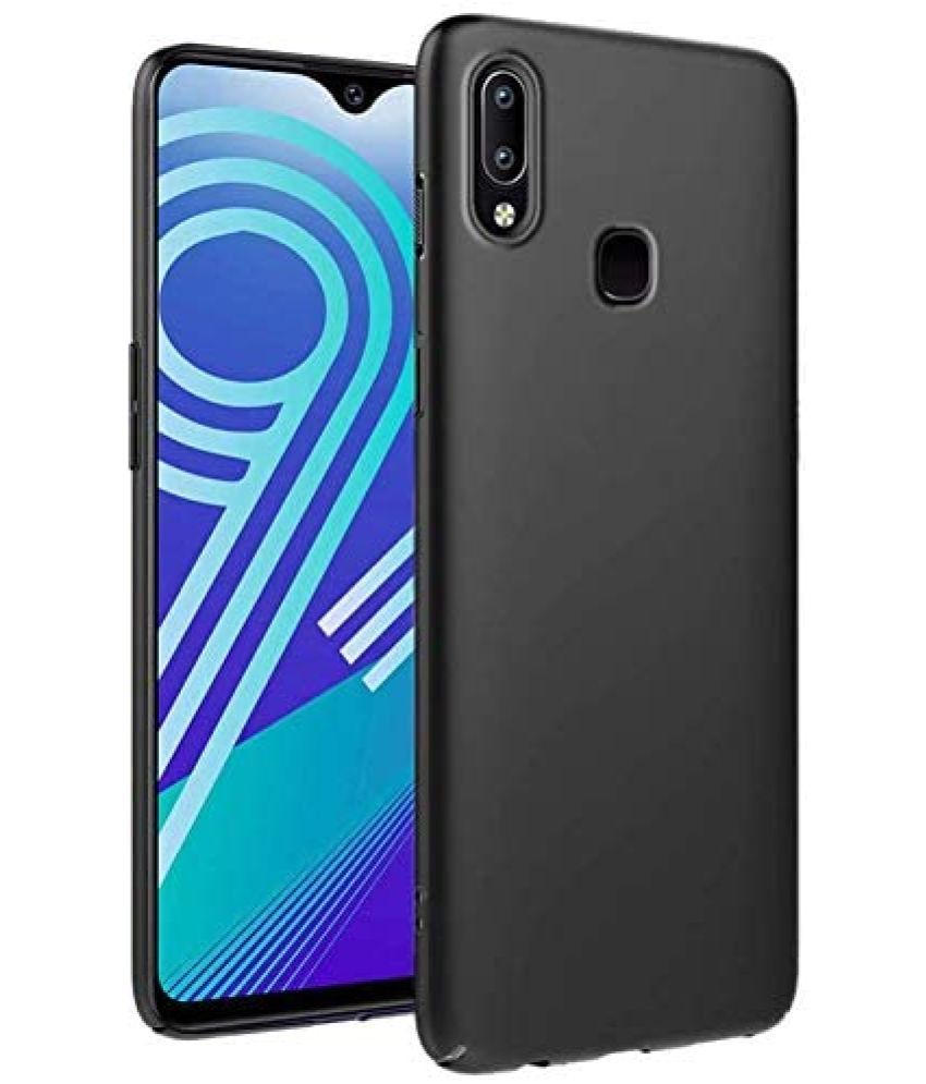     			Kosher Traders - Black Silicon Silicon Soft cases Compatible For Vivo Y95 ( Pack of 1 )