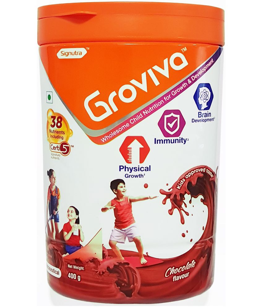     			Groviva Growth & Development chocolate Nutrition Drink 400 g
