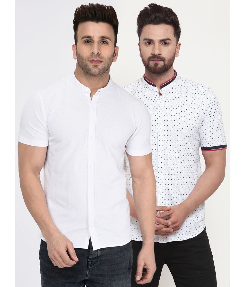     			Wild West - Multi Cotton Regular Fit Men's Casual Shirt ( Pack of 2 )