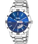 HMTe - Silver Metal Analog Men's Watch