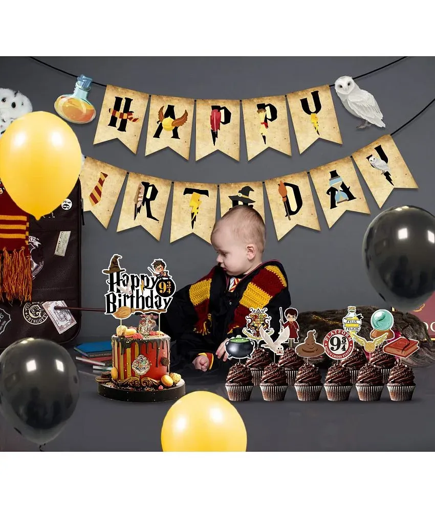 ZYOZI Harry Potter Birthday Decorations, Harry Potter Birthday