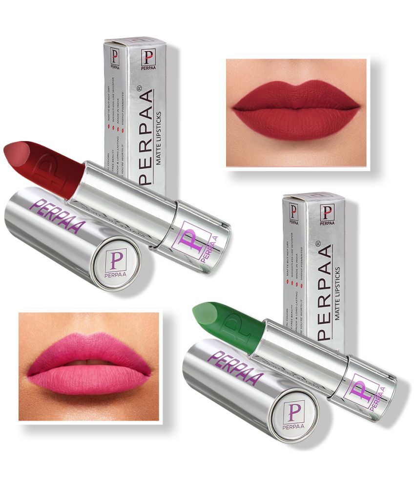     			Perpaa - Light Nude Velvet Lipstick 200