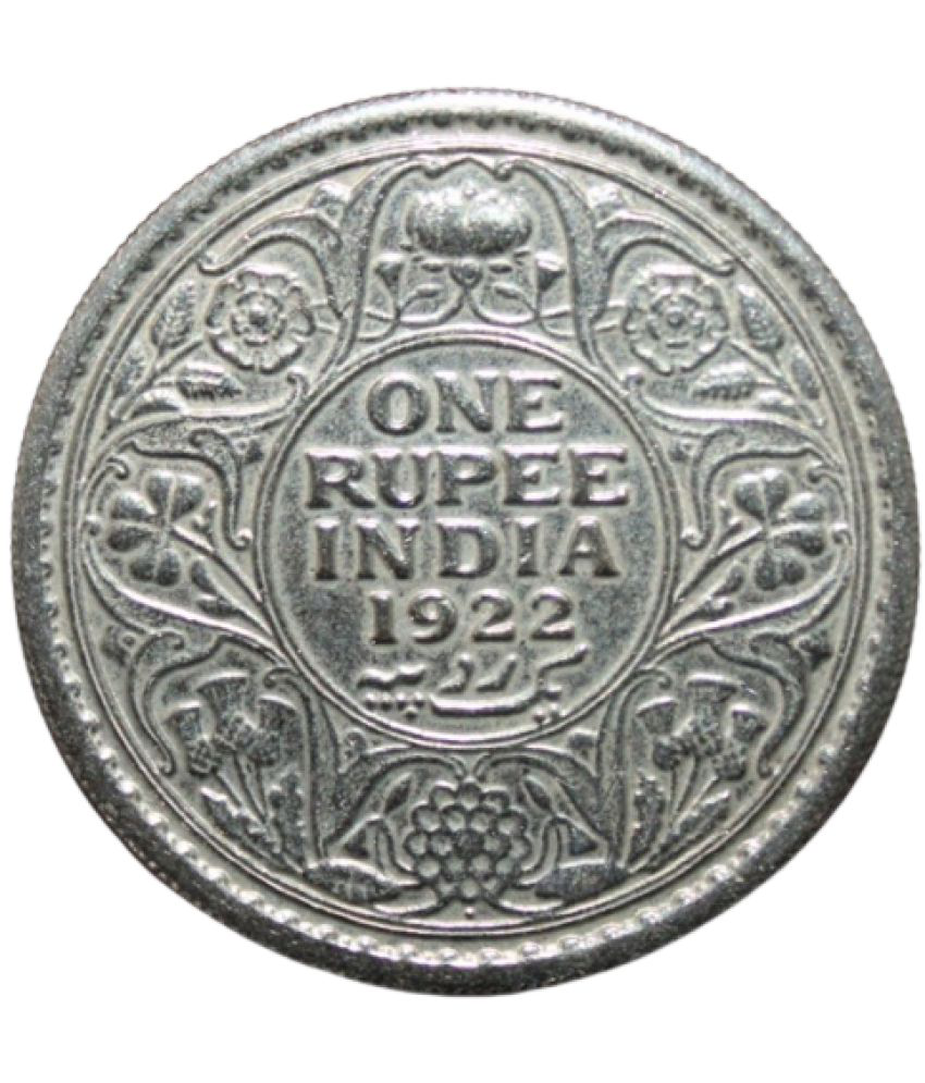     			Flipster - 1 Rupee (1922) "George V King & Emperor" 1 Numismatic Coins