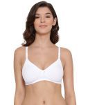 Lux Lyra - White Cotton Lightly Padded Women's Everyday Bra ( Pack of 1 )