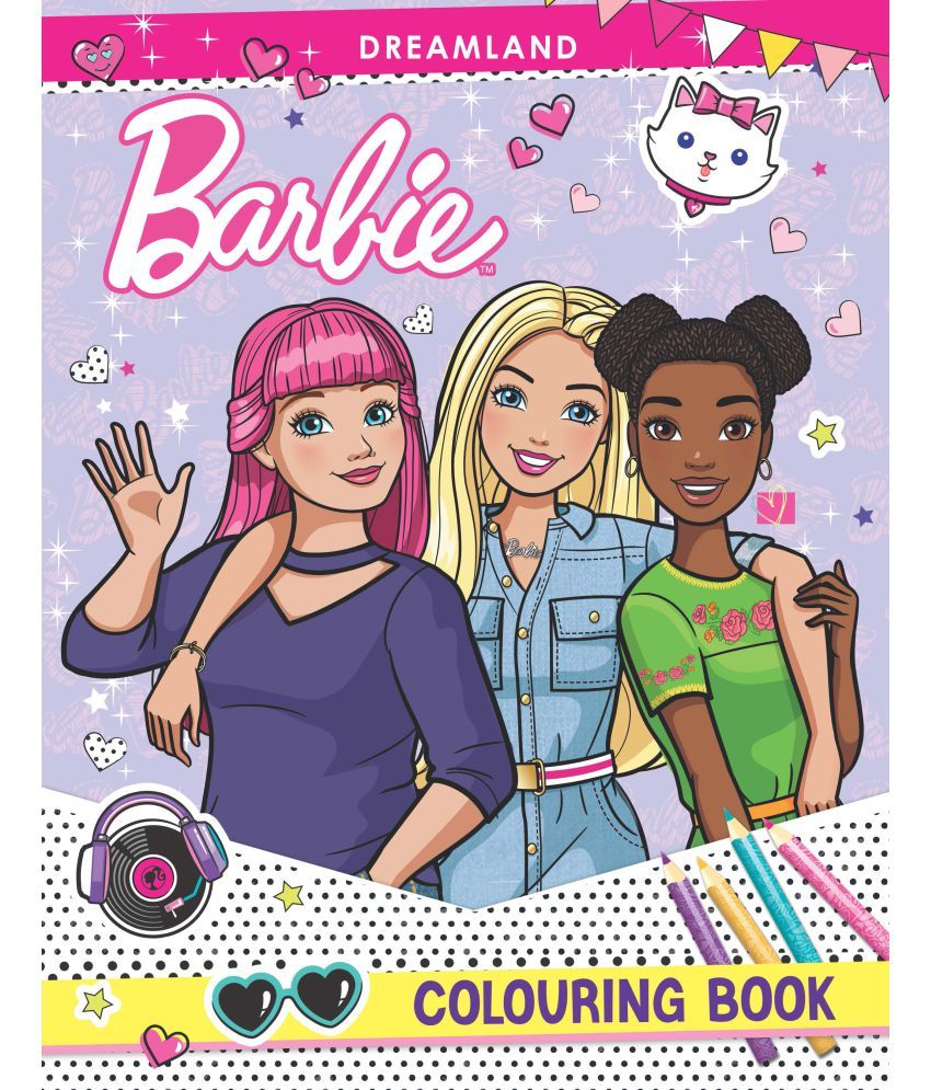     			Barbie Colouring Book