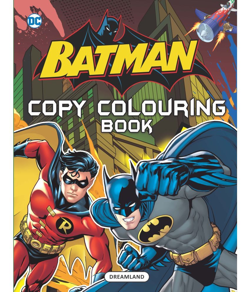     			Batman Copy Colouring Book