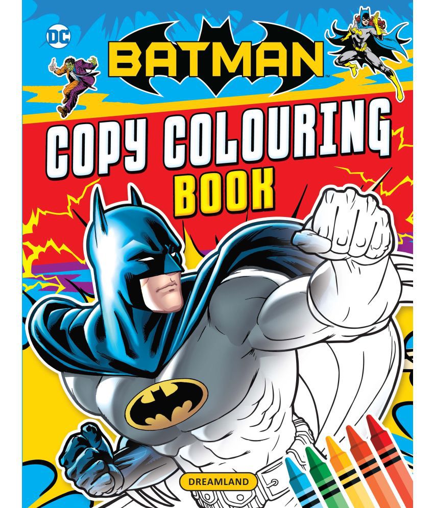     			Batman Copy Colouring Book