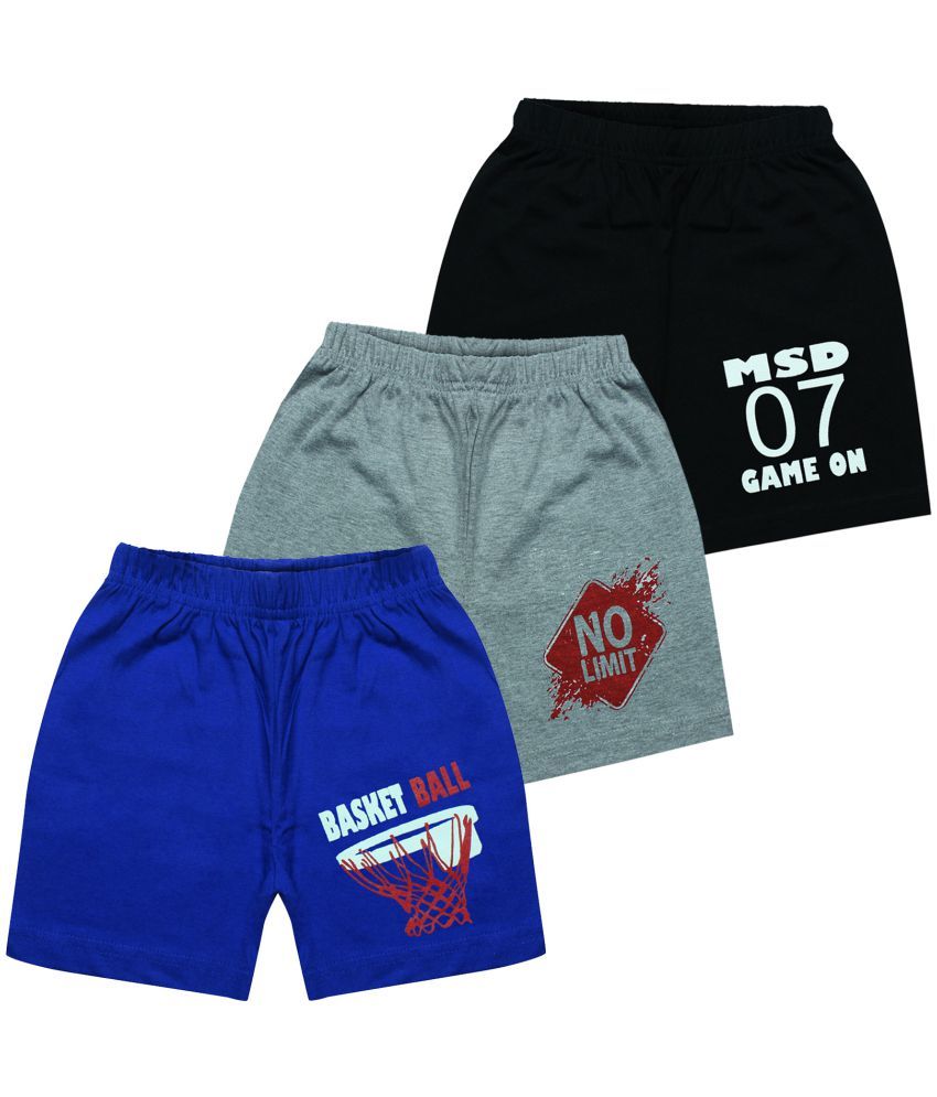     			MIST N FOGG Pack of 1 Cotton Blend Shorts For Boys ( Multi )