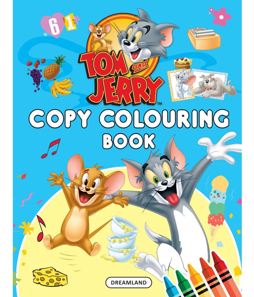     			Tom and Jerry Copy Colouring Book