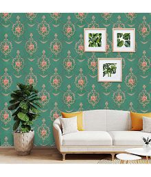 LARBENZ - Floral Wallpaper ( Pack of 1 )