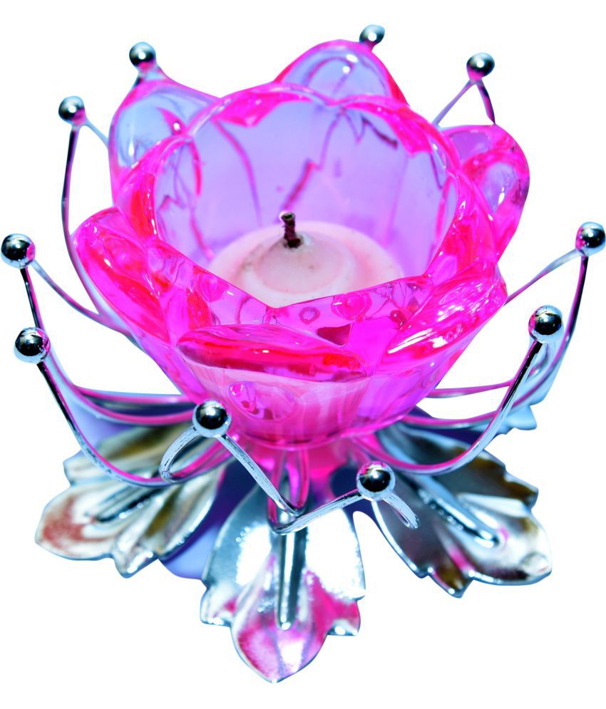 Sigaram - Pink Votive Candle ( Pack of 1 )