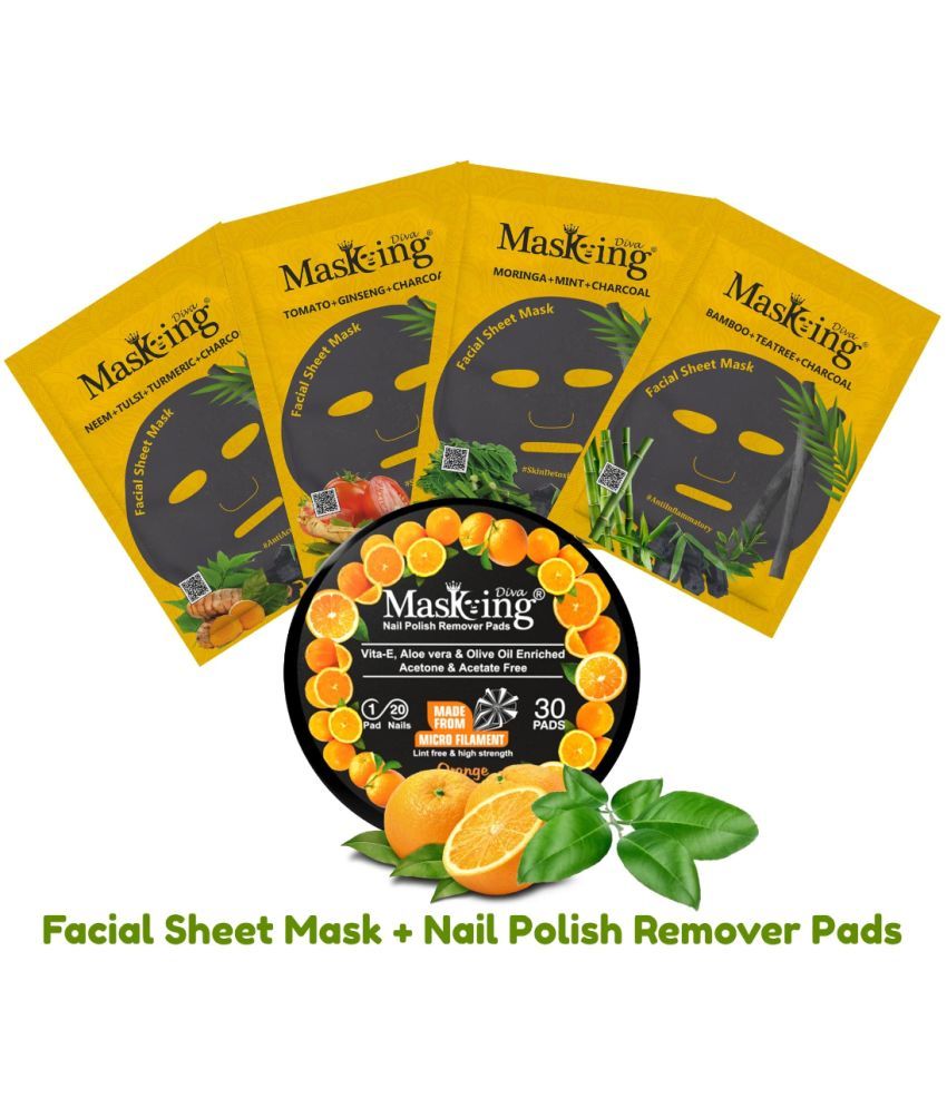     			Masking - Natural Glow Facial Kit For All Skin Type ( Pack of 5 )