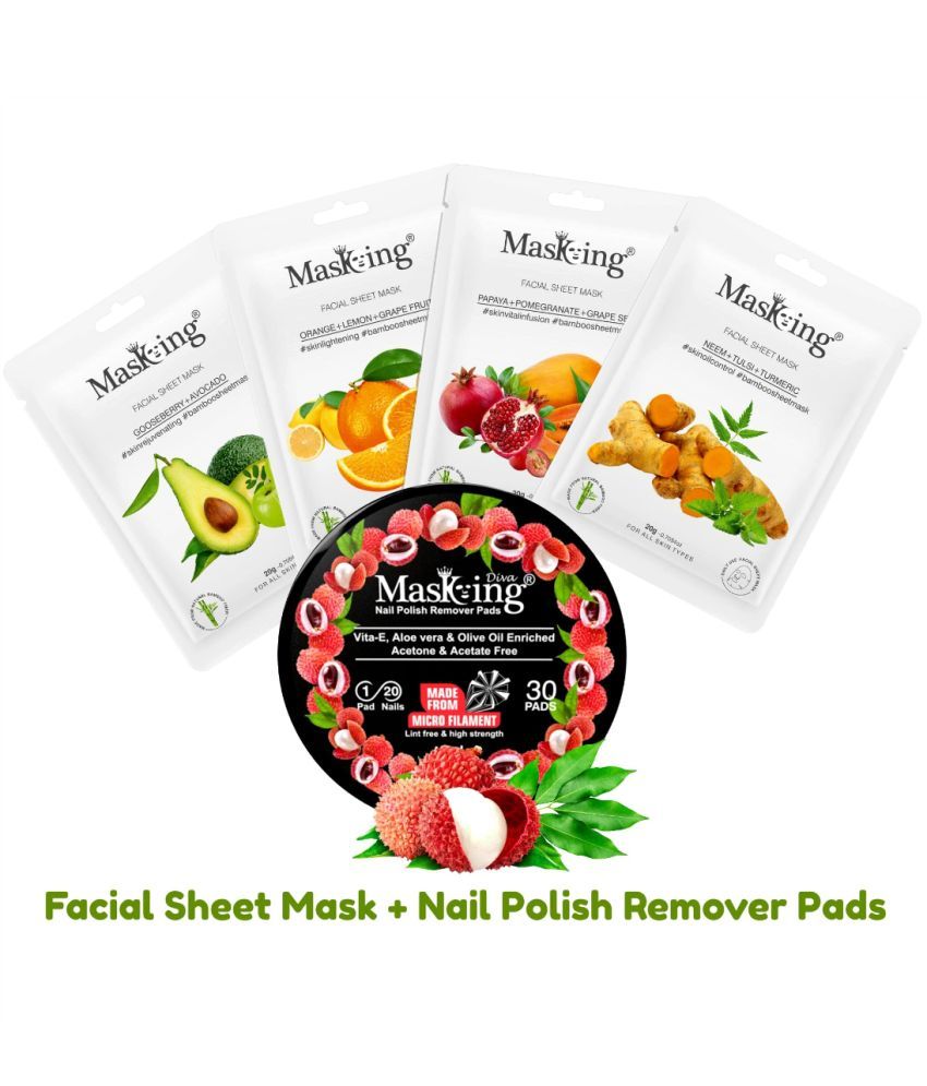     			Masking - Natural Glow Facial Kit For All Skin Type ( Pack of 5 )