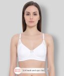 Clovia Cotton Non Padded Women's T-Shirt Bra ( White )