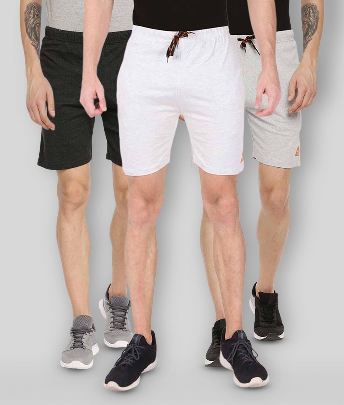     			Ardeur - Multi Cotton Blend Men's Shorts ( Pack of 3 )