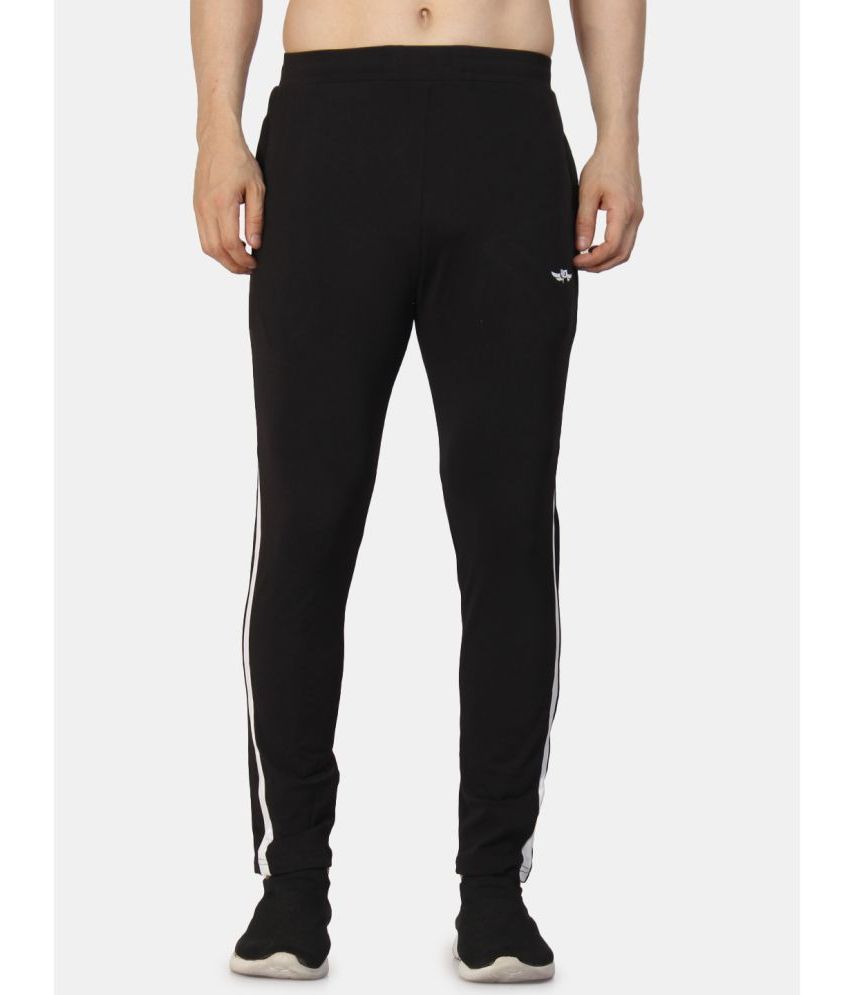     			Springberry - Black Lycra Men's Sports Trackpants ( Pack of 1 )