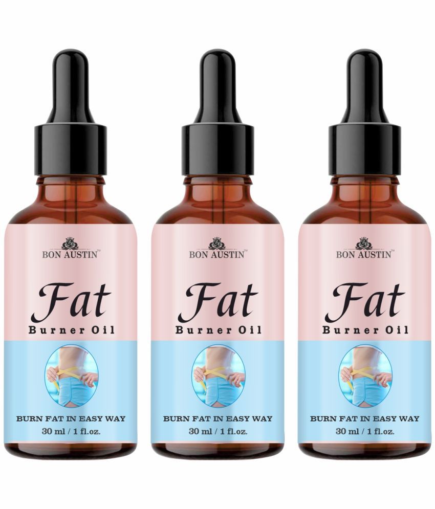     			Bon Austin Fat Loss Oil For Thighs, Waist Shaping & Firming Oil 90 mL Pack of 3