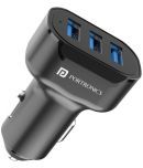 Portronics Car Mobile Charger CAR POWER 11 Black