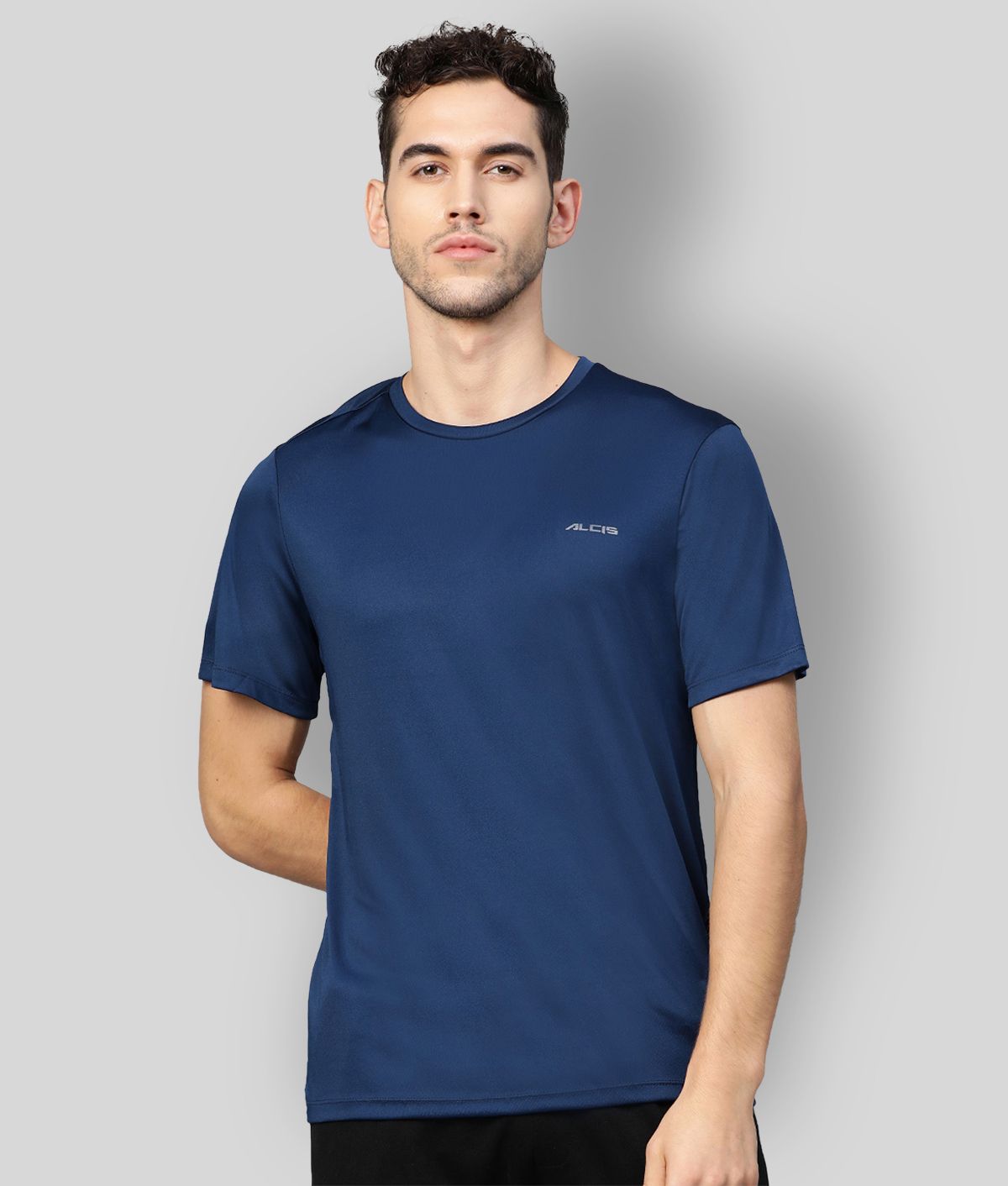     			Alcis - Blue Polyester Regular Fit Men's Sports T-Shirt ( Pack of 1 )