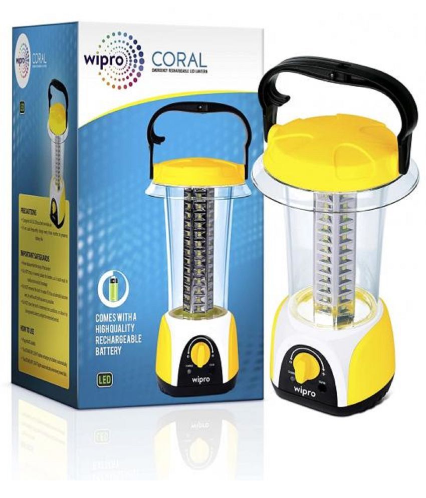 Wipro 8.5W Yellow Emergency Light ( Pack of 1 ) Buy Wipro 8.5W