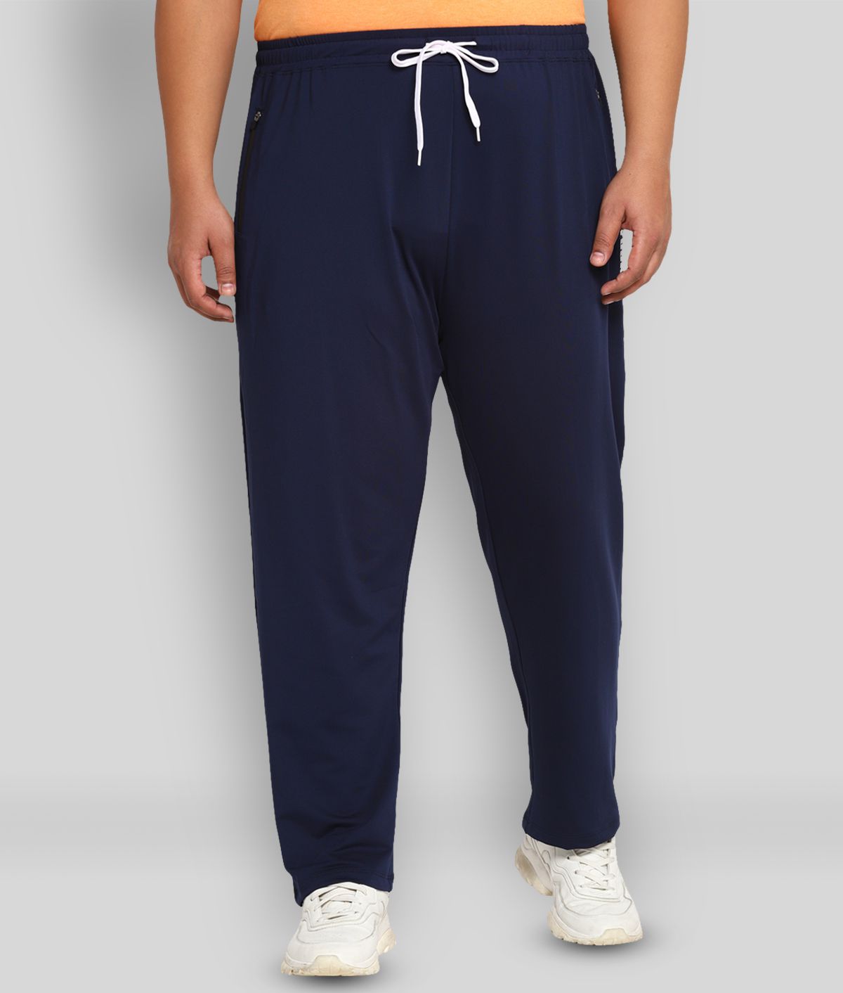     			YUUKI - Navy Blue Polyester Men's Sports Trackpants ( Pack of 1 )