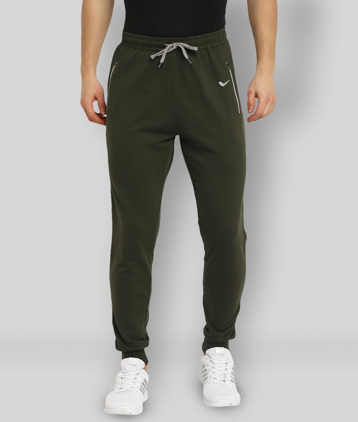    			YUUKI - Olive Polyester Men's Sports Joggers ( Pack of 1 )