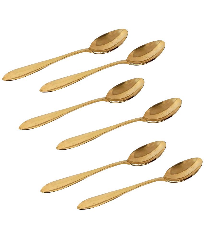     			A & H ENTERPRISES - Brass Brass Table Spoon ( Pack of 6 )