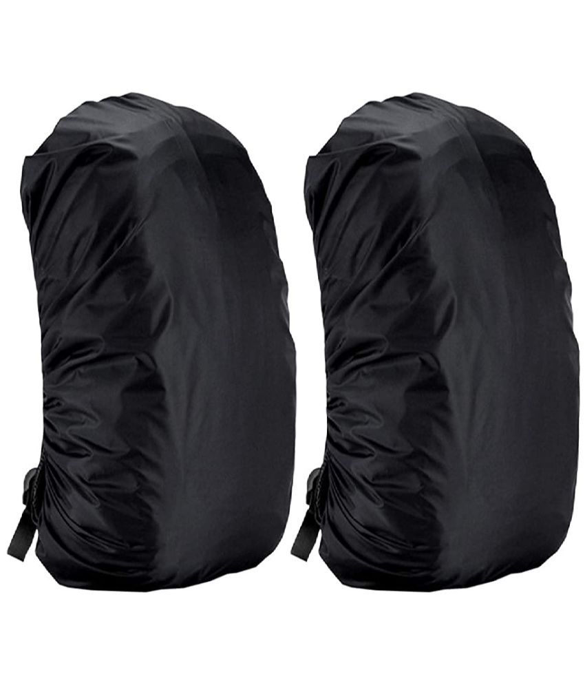     			Pack of 2 Rain & Dust Dust Proof Elastic Stretchable Rain Cover for Backpack Bags (for 20 Ltrs to 40 Ltrs)