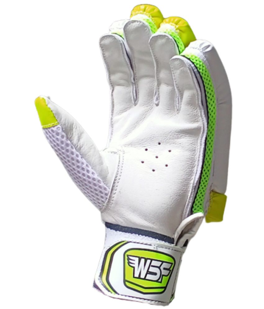 WSF SPORTS Green Batting Gloves ( 1 Pair ) Buy Online at Best Price